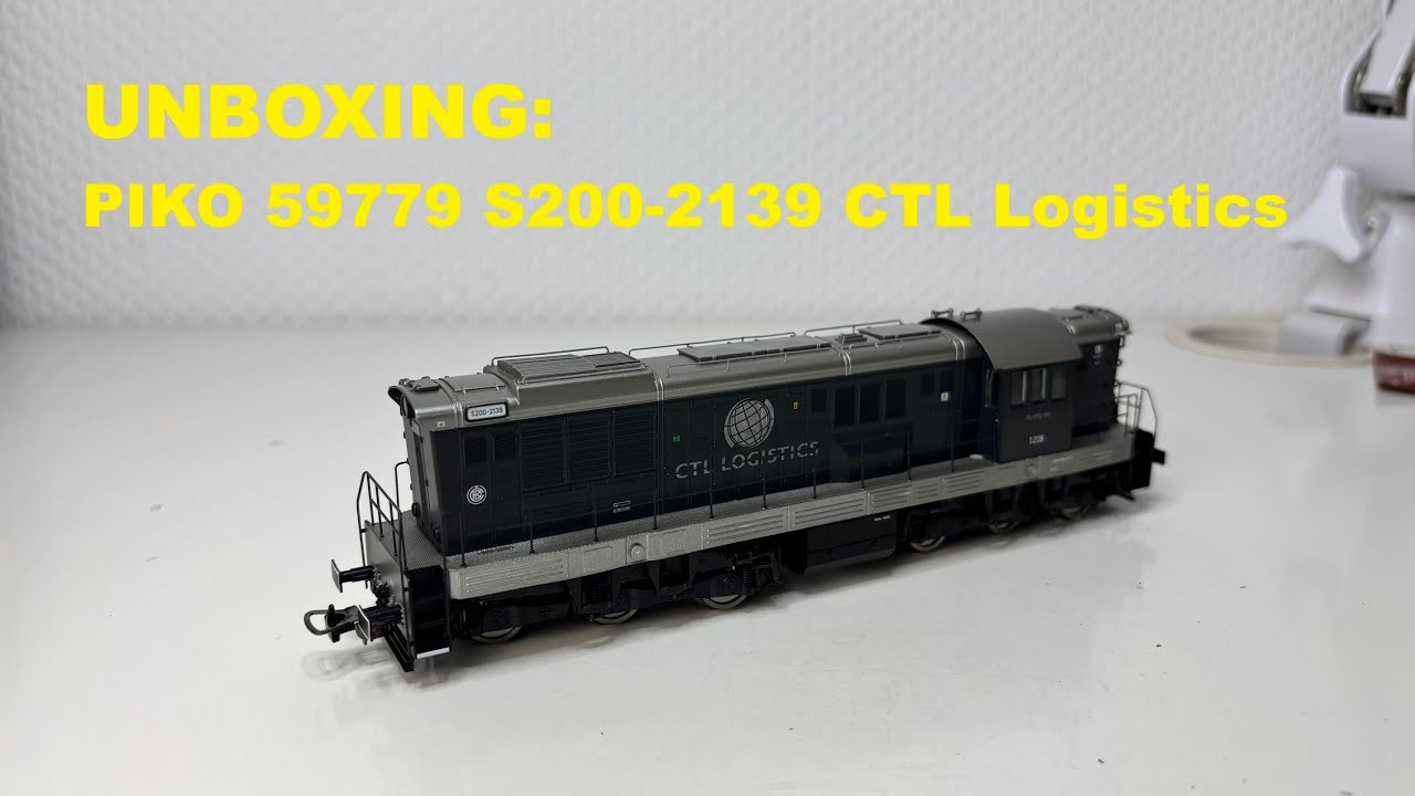 UNBOXING: PIKO 59779 S200-2139 CTL Logistics