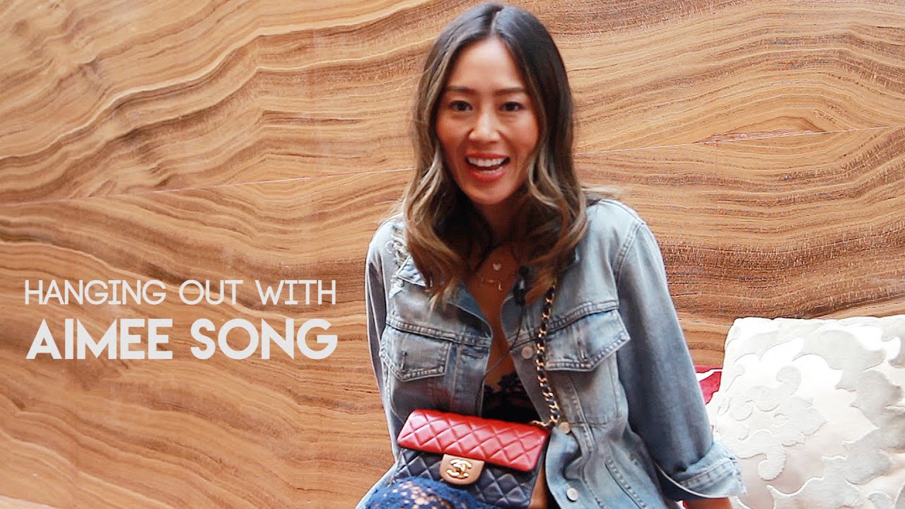 Watch Aimee Song talk about her makeup secrets and the catty fashion industry