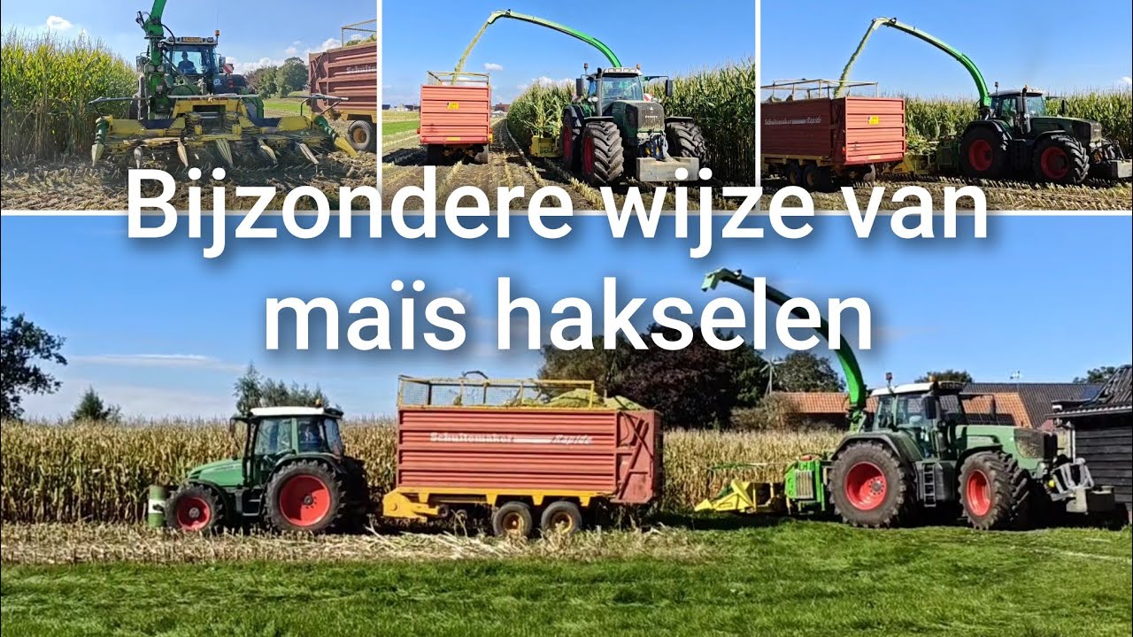 Bijzonder: Maishakselaar aan de trekker!! | Boer Gerrit vlogt 