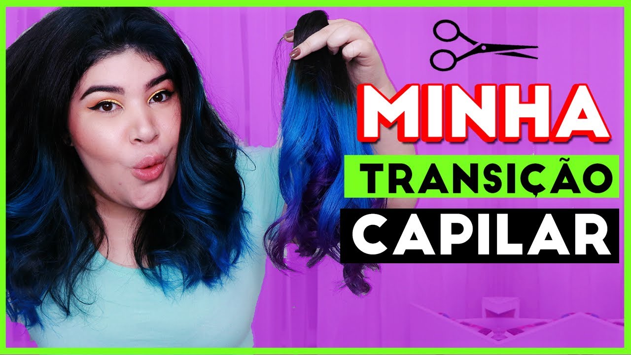 💕MINHA TRANSIÇÃO CAPILAR [Adeus ao cabelo colorido]