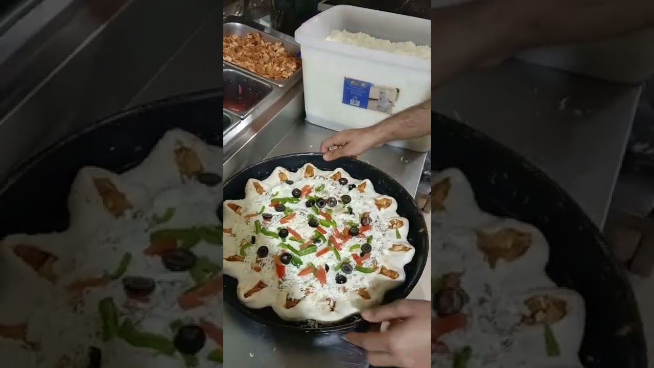 crown crust pizza bannay ka tareeqa moor raspi 03037078180