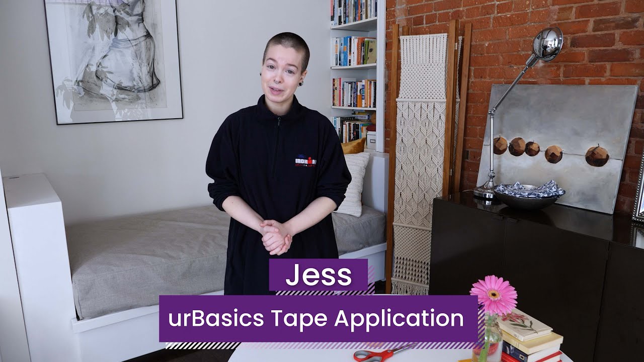 urBasics Tape Application Tutorial By Jess
