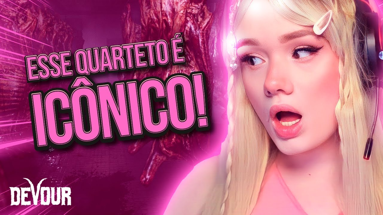 DEVOUR: TOMANDO VÁRIOS SUSTOS COM A NERISSA, YULLA E CHOKE! | Sabrinoca