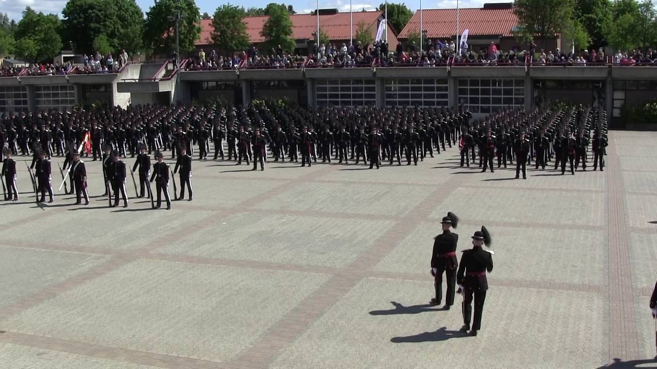 H M Kongens inspeksjon av Garden 2016
