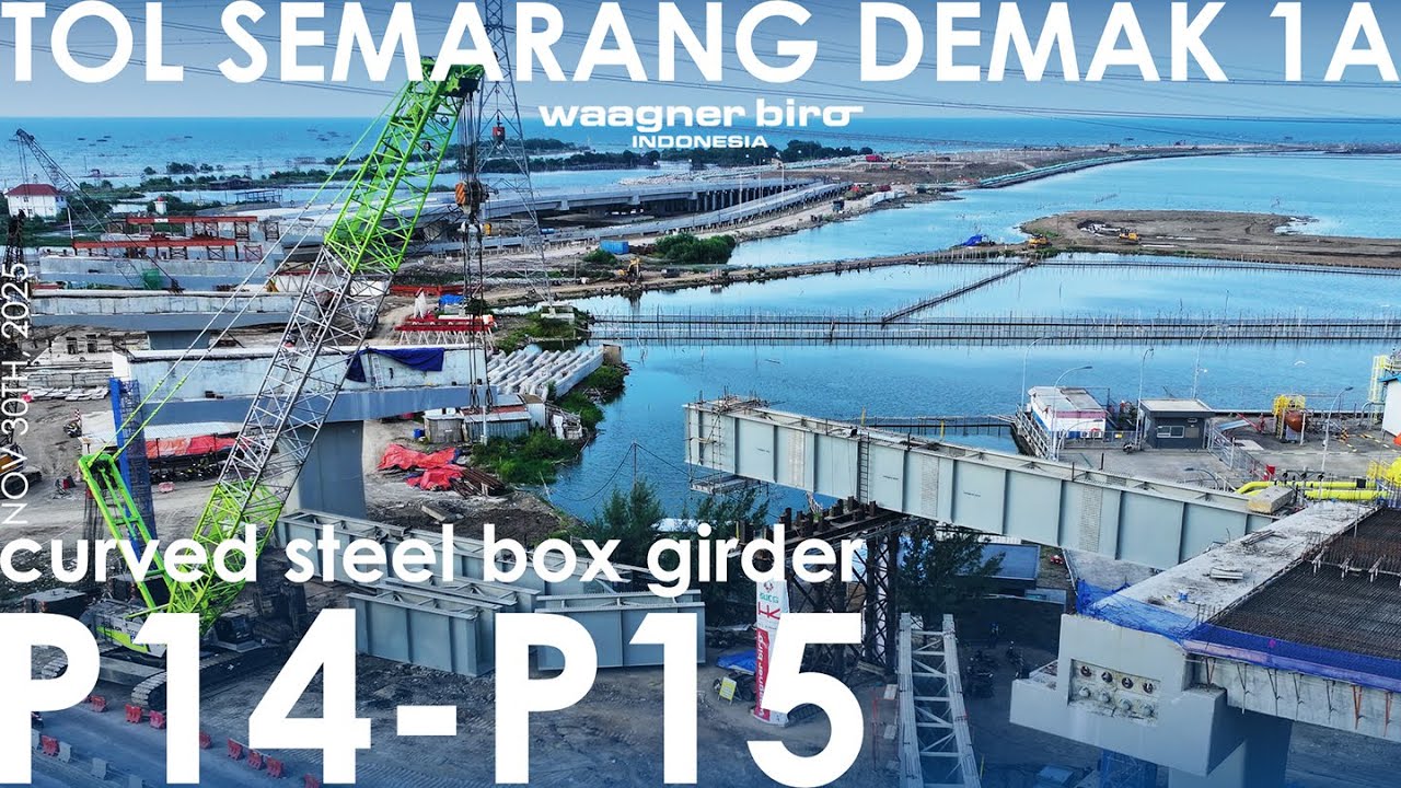 UPDATE TOL SEMARANG DEMAK 1A | P14-P15 | SBG | RUAS ELEVATED | 30 NOVEMBER 2025
