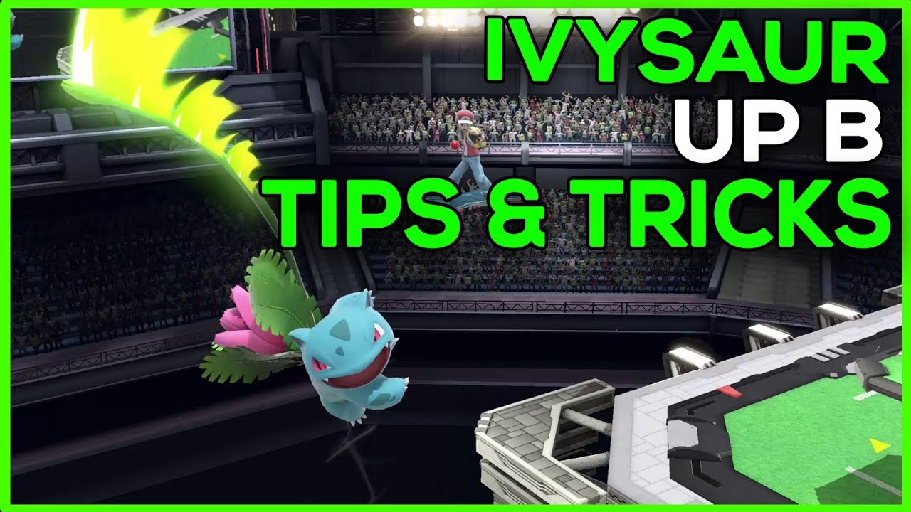 Ivysaur Up B: краткие советы и рекомендации [Pokemon Trainer Smash Ultimate]