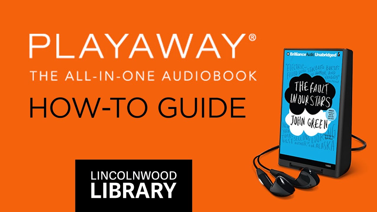 How To Use A Playaway with Brian