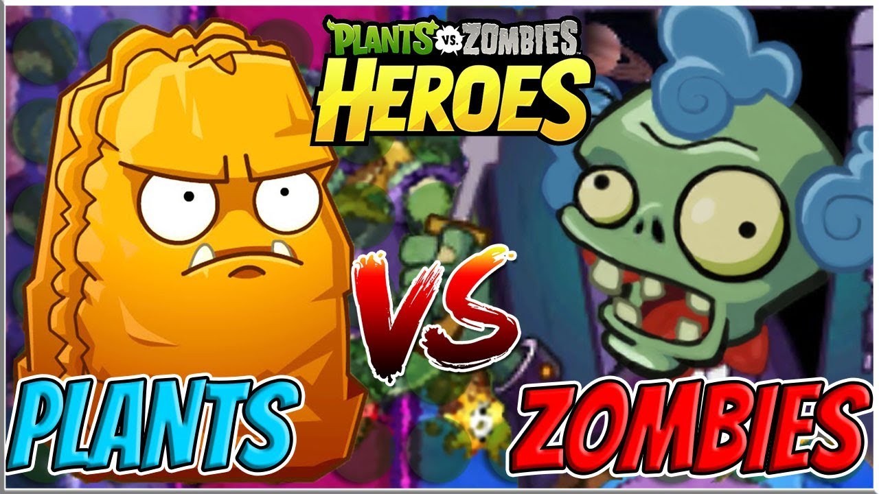 Primal Wall Nut (MOD) vs Dr Spacetime (MOD) - Plants vs Zombies Heroes Gameplay