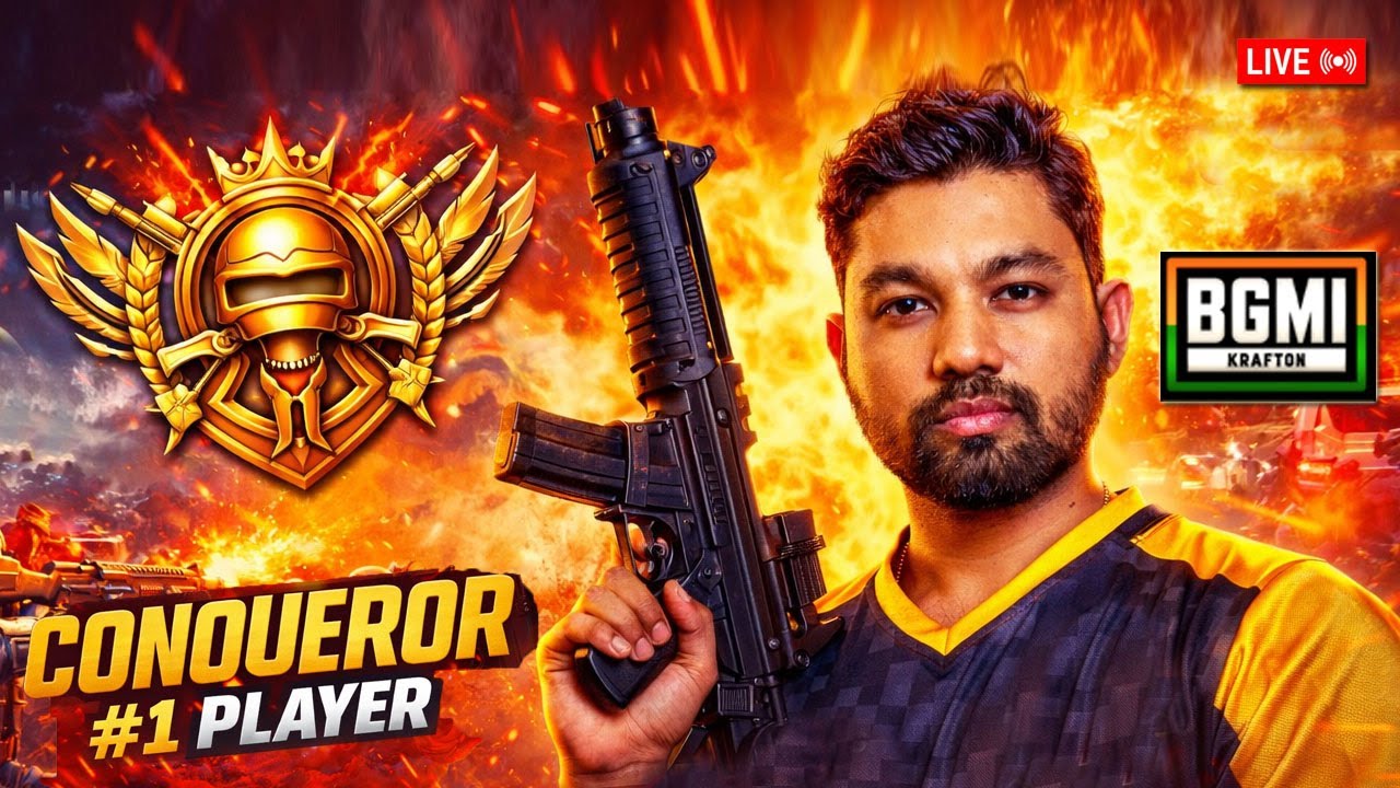 BGMI LIVE | Aaj lobby nahi… history banegi 😈🔥