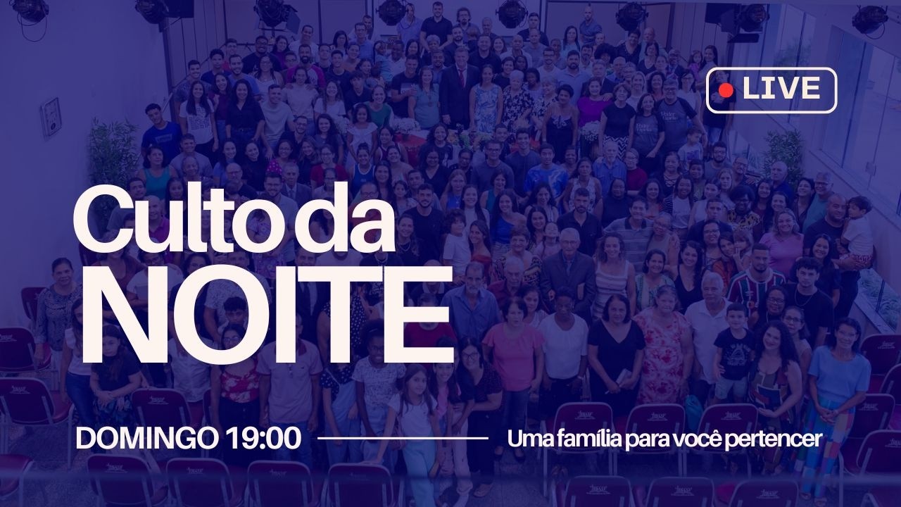 Culto de domingo | Noite | 22/02/2026
