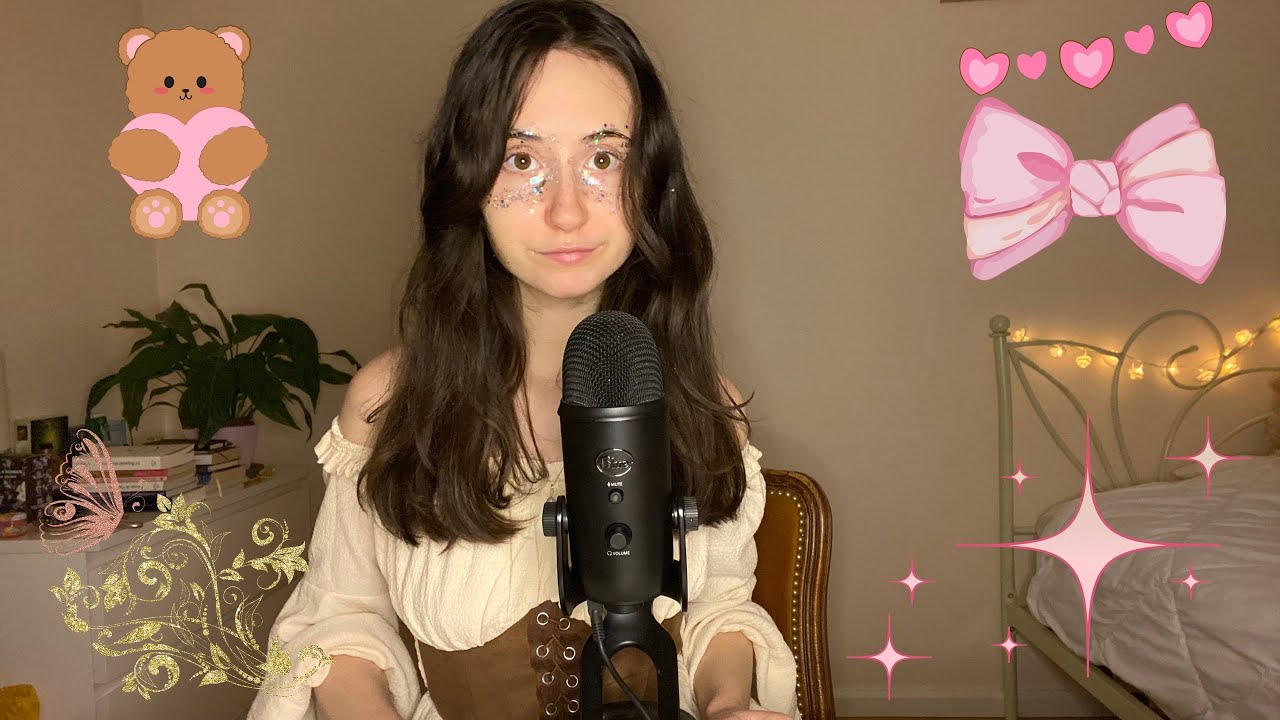 ASMR Tout en paillettes ✨ Petit update et triggers 💤