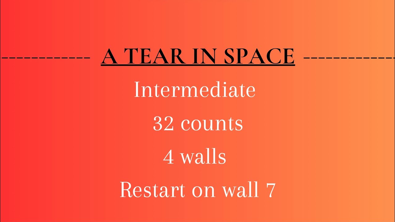 A Tear In Space - Line Dance by Luna Valerioti (FR)