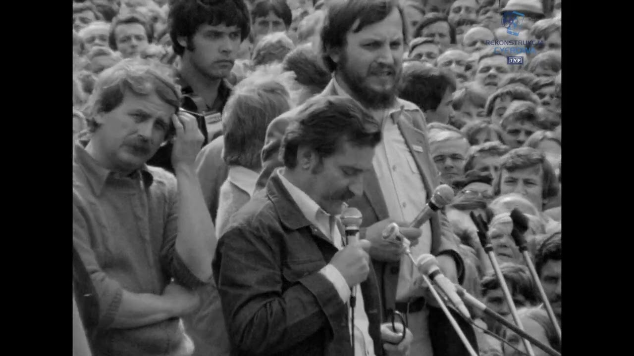 Historia współczesna - Wiec na Rynku