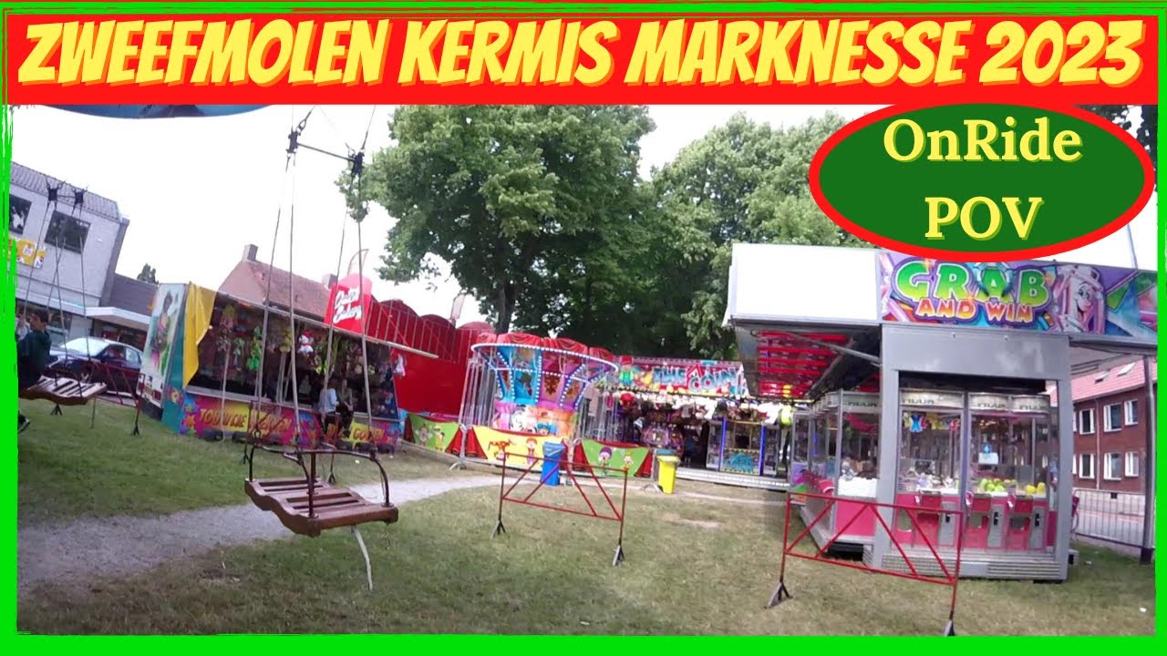 Kermis Marknesse 2023 Zweefmolen OnRide POV