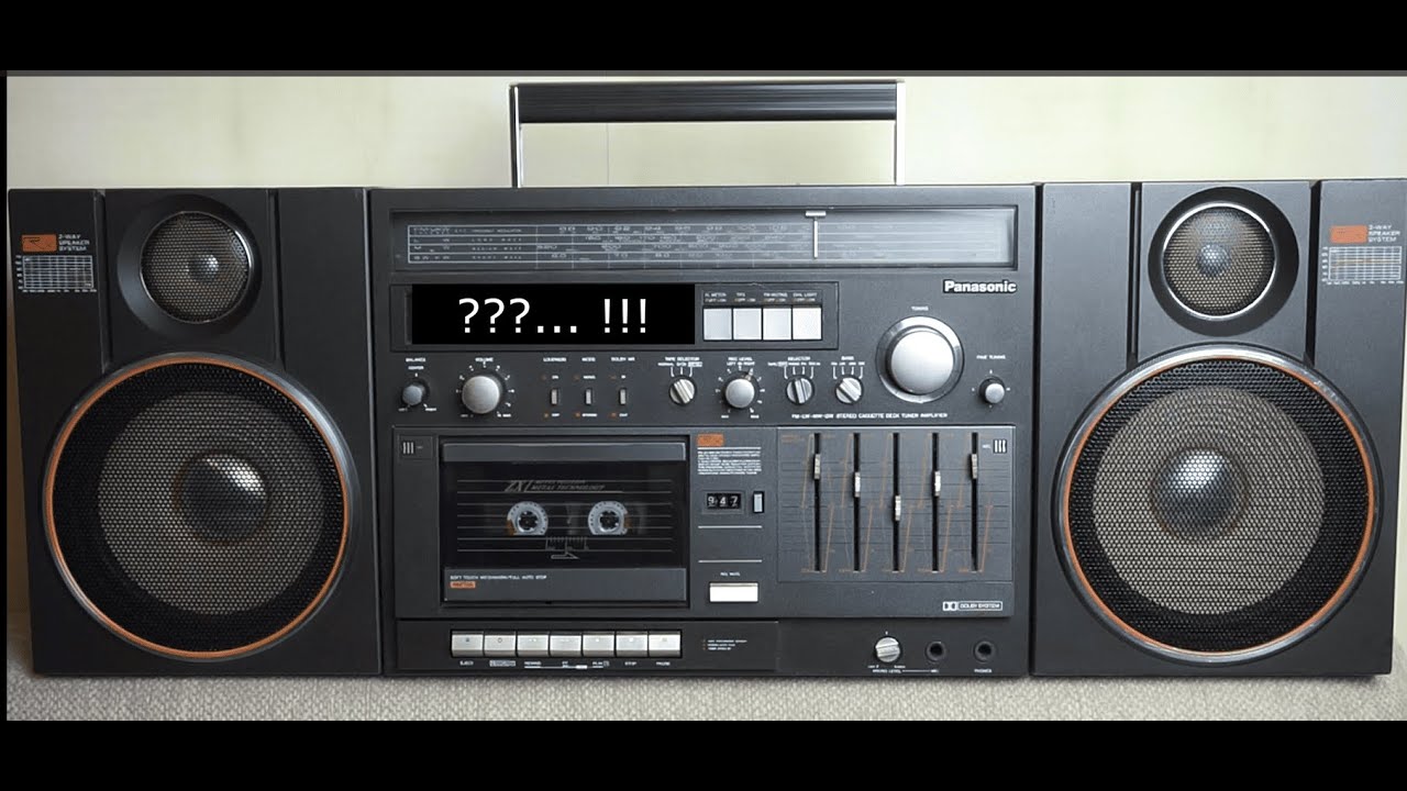 Panasonic RX-C100. Редкий тяжеловес от Matsushita с весьма необычной 