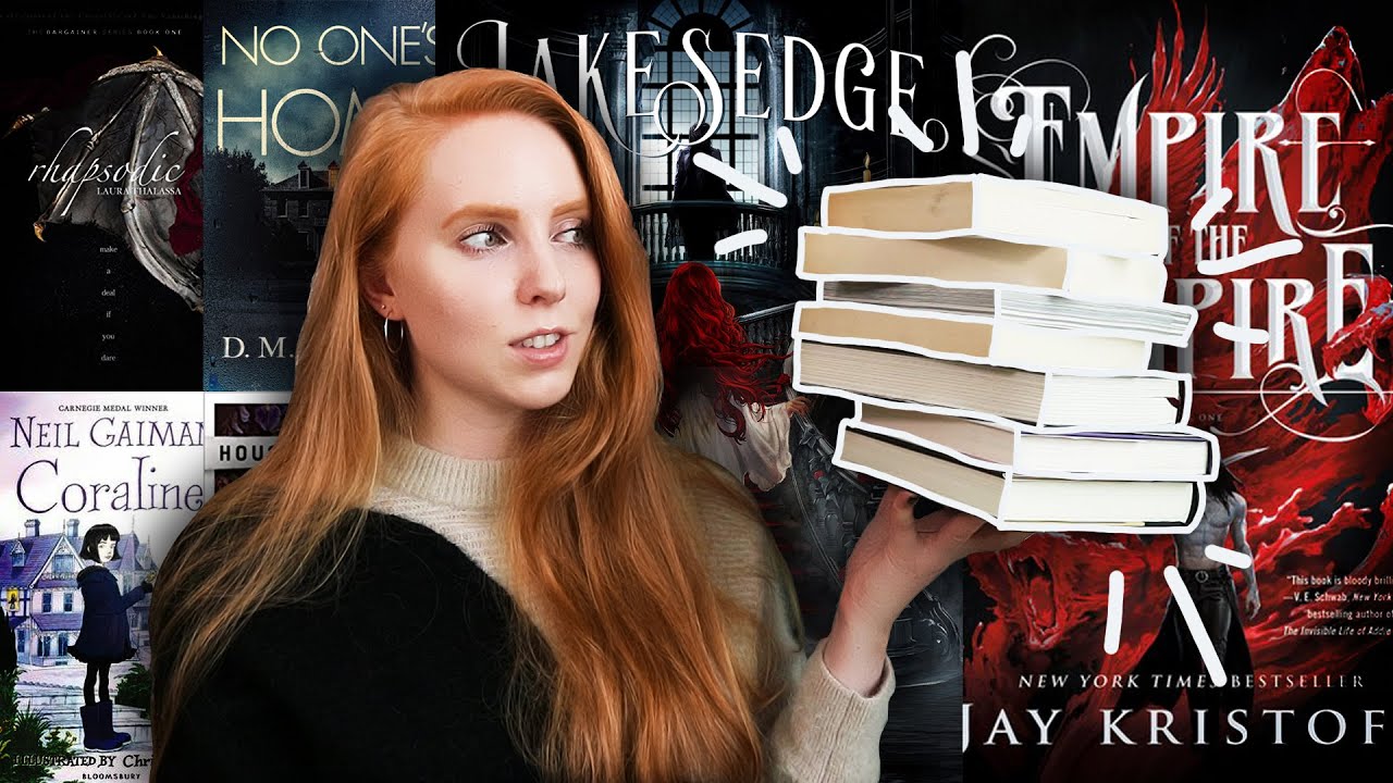 20 spooky books I'm reading in October 🧛‍♂️🦇 (Vampathon TBR)