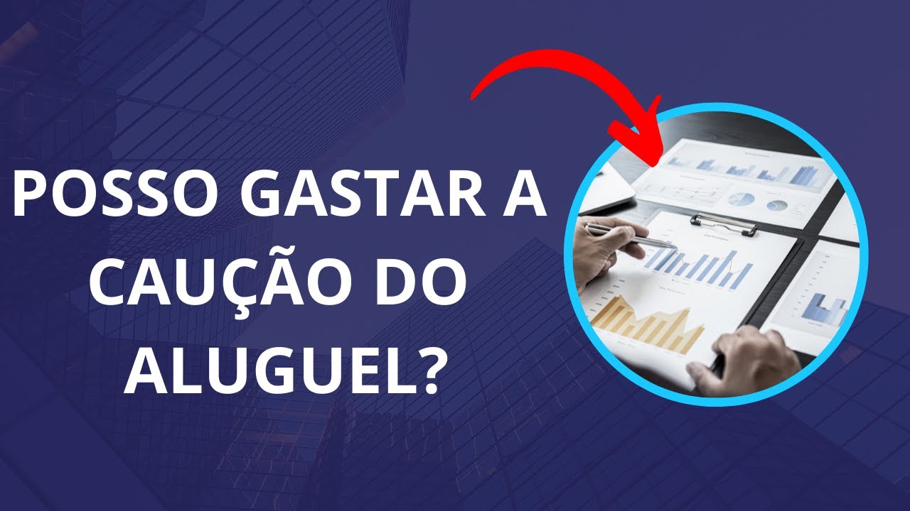 Recebi um depósito caução. Posso usar o dinheiro?