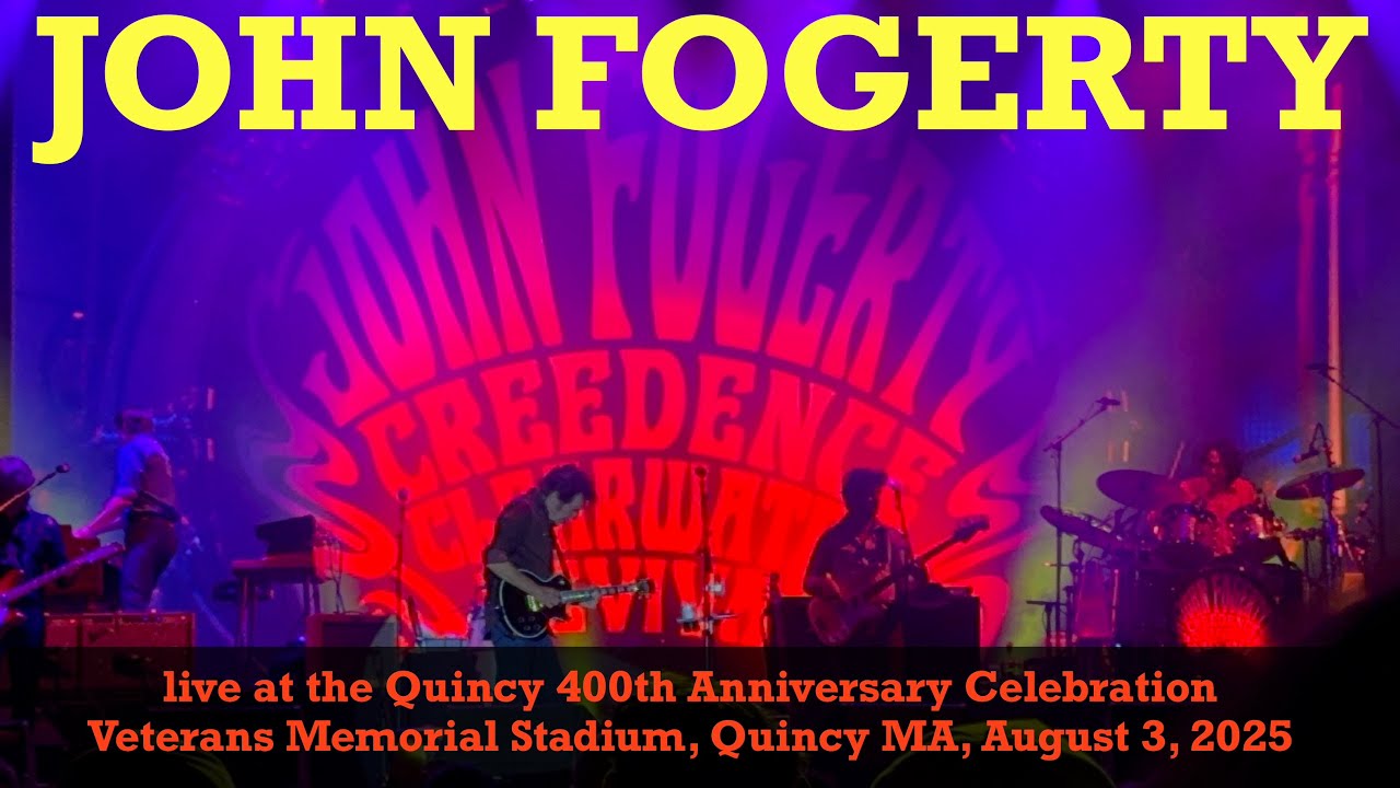 John Fogerty of Creedence Clearwater Revival @ Quincy 400 Celebration, 2025.08.03 (FULL SET)