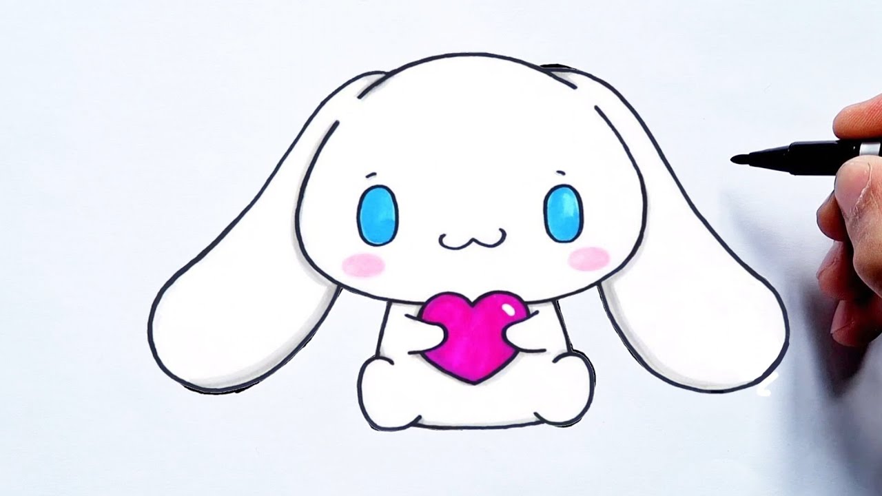 How to Draw a Cute Kawaii Puppy with a Heart 💖 | Easy Drawing Tutorial