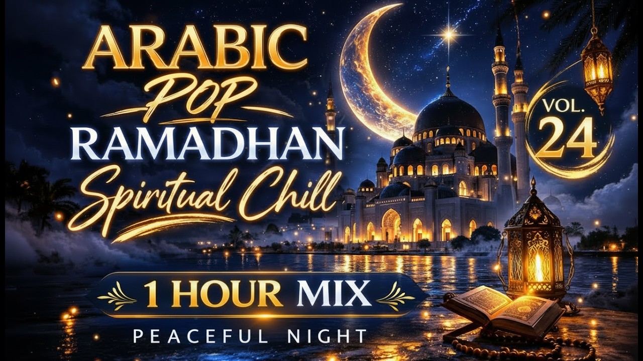Arabic Pop Ramadhan 🌙 1 Hour Peaceful Night Energy Spiritual Chill Mix