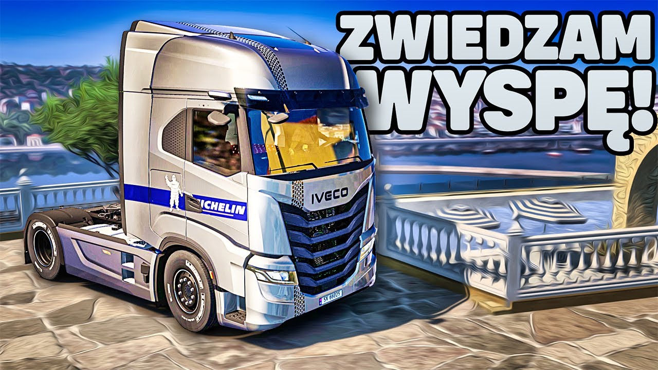 Zwiedzam Piękną Wyspę - Grecja [8] 🚚 | Euro Truck Simulator 2