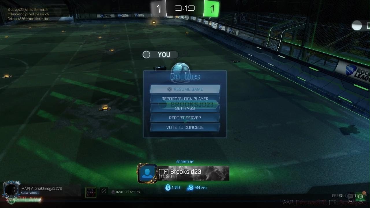 Rocket League with my friends. Go check out Ridiculous Gamer in my channel!