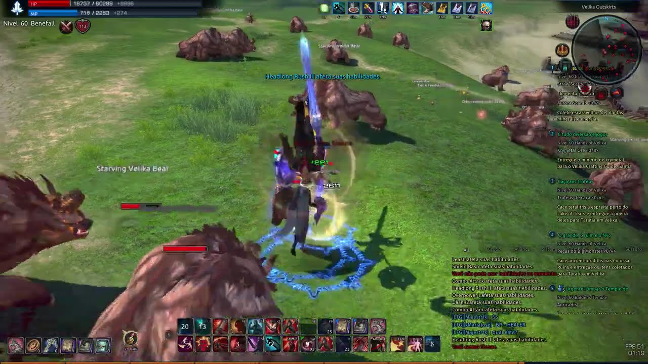 TERA NOVA - SLAYER MATANDO GERAL NO SPOT DE LEVELING