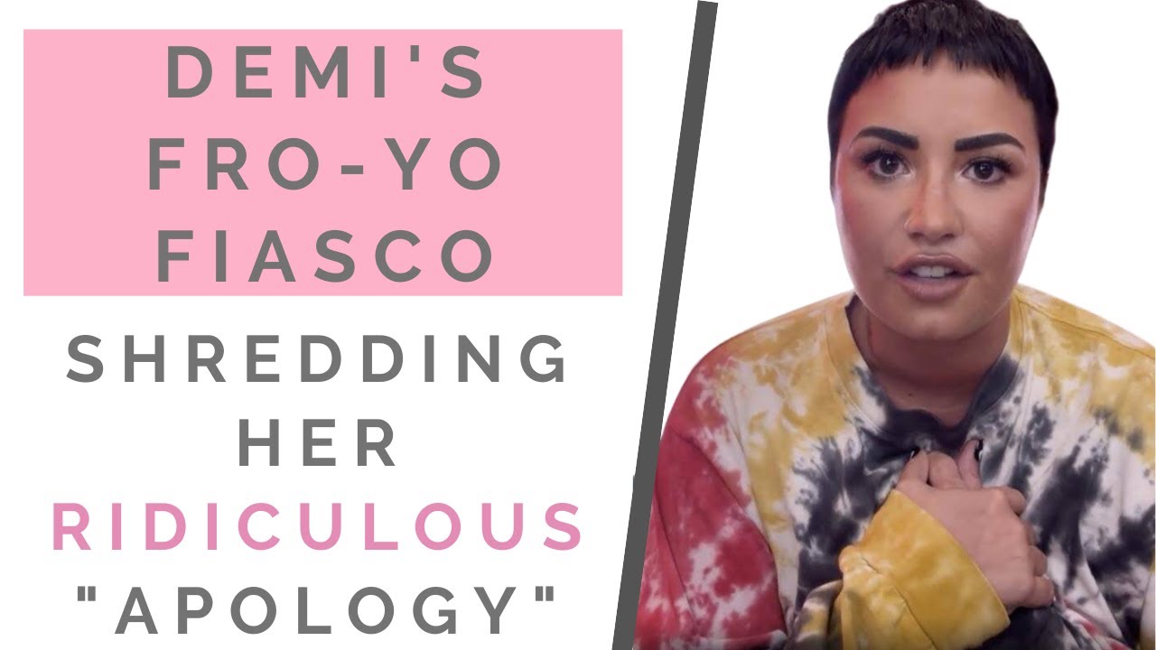 DEMI LOVATO TRIGGERED BY FRO YO?: Reacting To—And Shredding–Her 