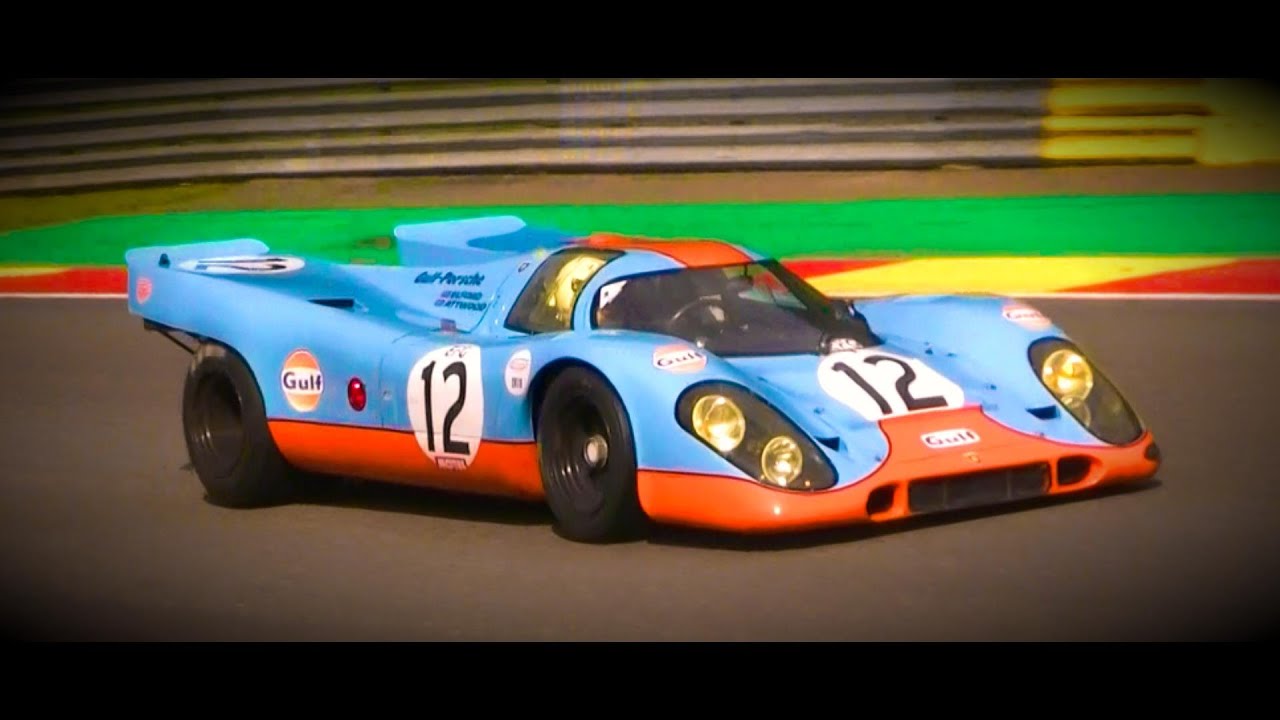 Mythic Porsche 917 Gulf : Spa Classic 2019 Insane Sound ! [IHD]
