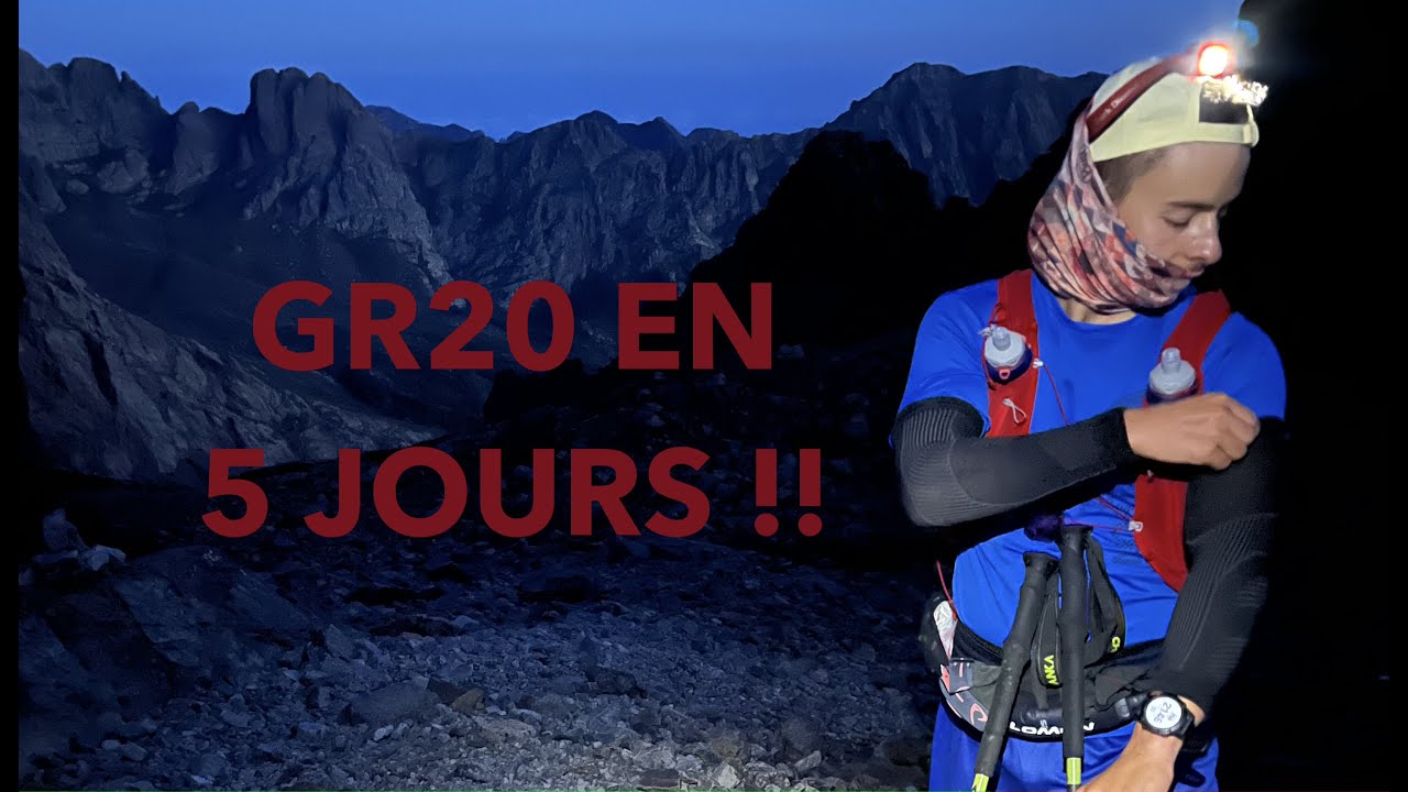 GR20 en 5 jours !