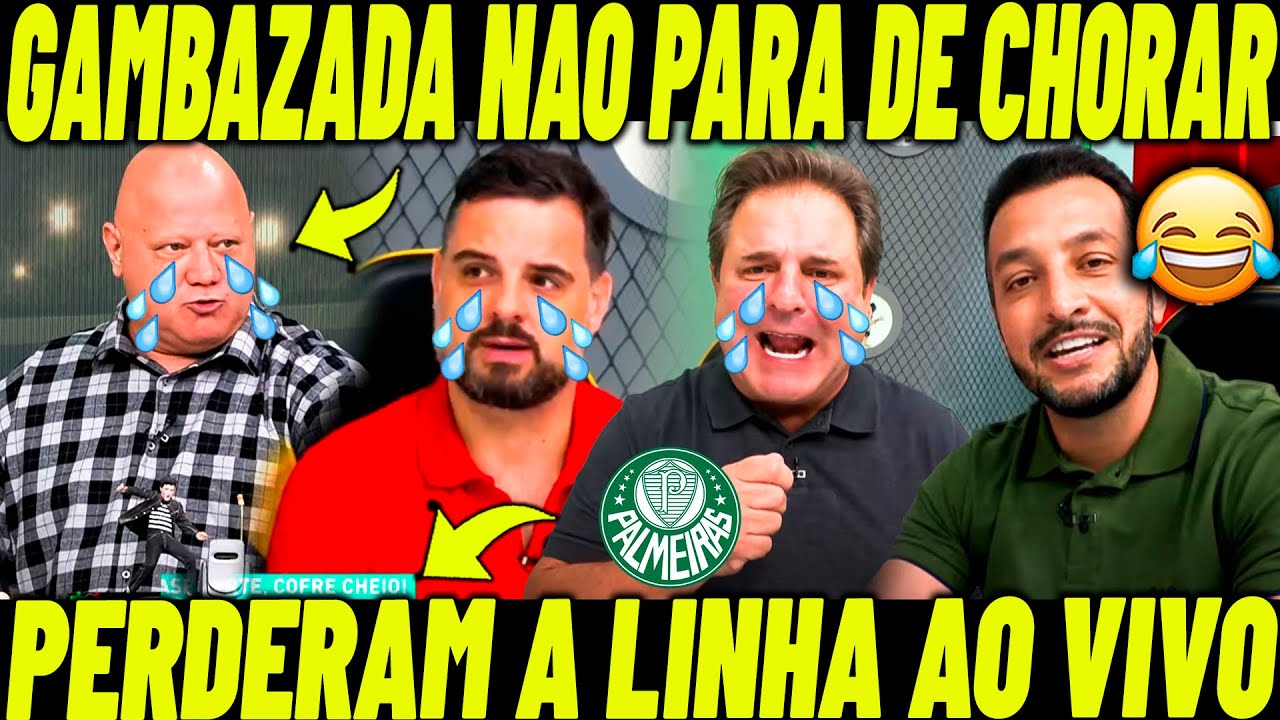 O CHORORÔ NAO PARA! RONALDO PERDEU A LINHA! PALMEIRAS ENTROU NA MENTE DA GAMBAZADA!