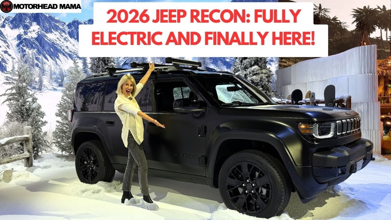 Jeep Recon 2026 года: полностью электрический и наконец-то здесь!