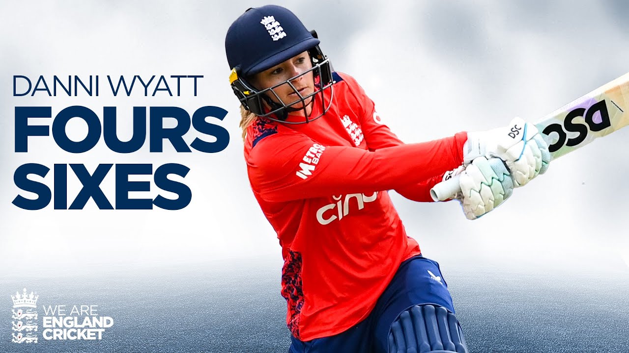 🔥 Fours & Sixes | Danni Wyatt Hits 20 Runs off ONE Over | England Women