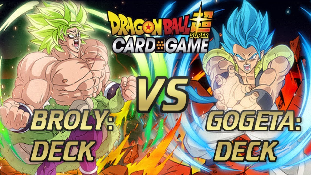 BEST GOGETA VS BROLY MOVIE BATTLE! ~ DRAGON BALL SUPER CARD GAME