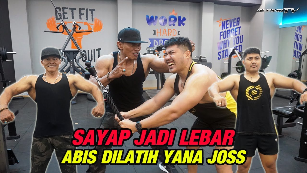 7 VARIASI LATIHAN BACK YANA JOSS, SAYAP JADI LEBAR