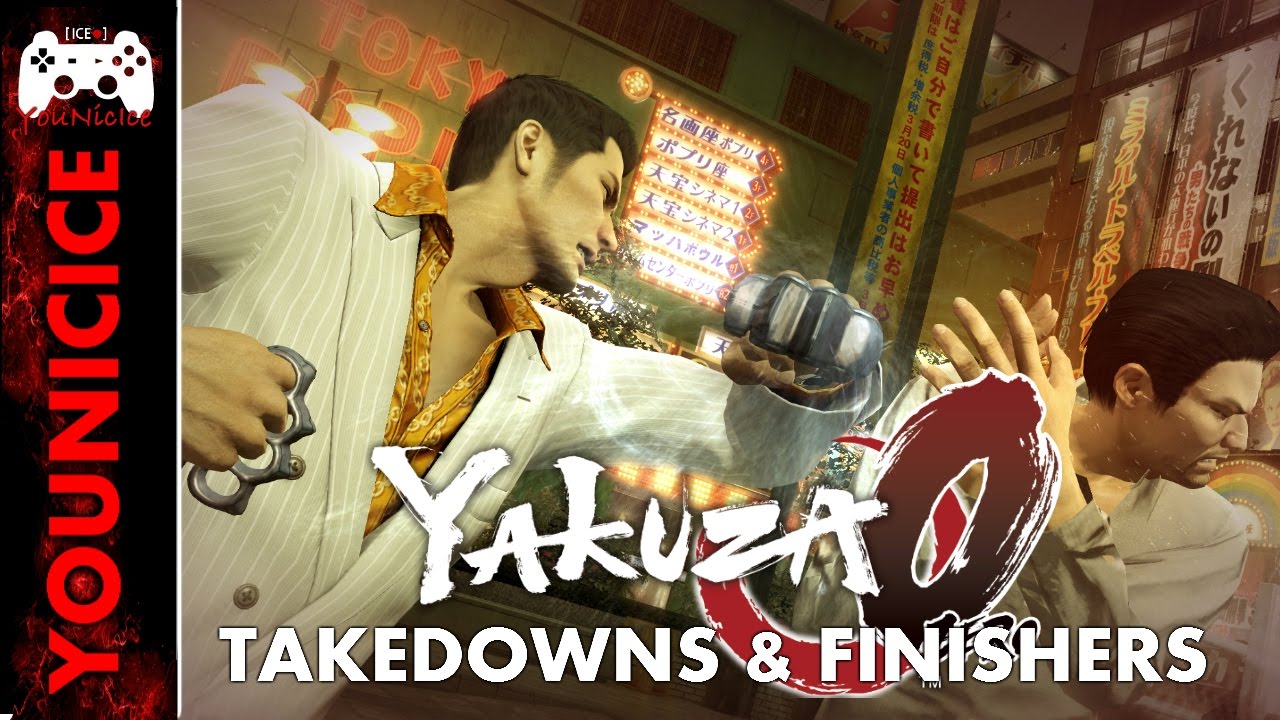 Yakuza 0 Takedowns & Finishers | Finishing Moves | Kill Compilation | Combat Moves | Heat Actions