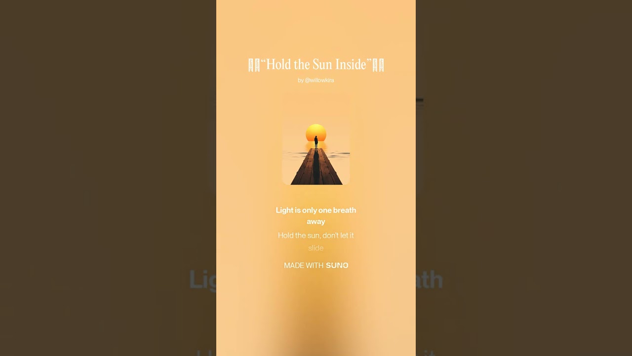 🌴✨“Hold the Sun Inside”🌴✨
