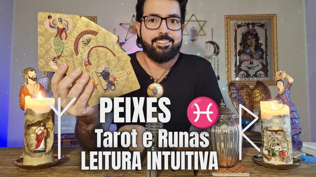 PEIXES ♓ Runas e Tarot: VOCÊ vai atrair pela sua SINTONIA !