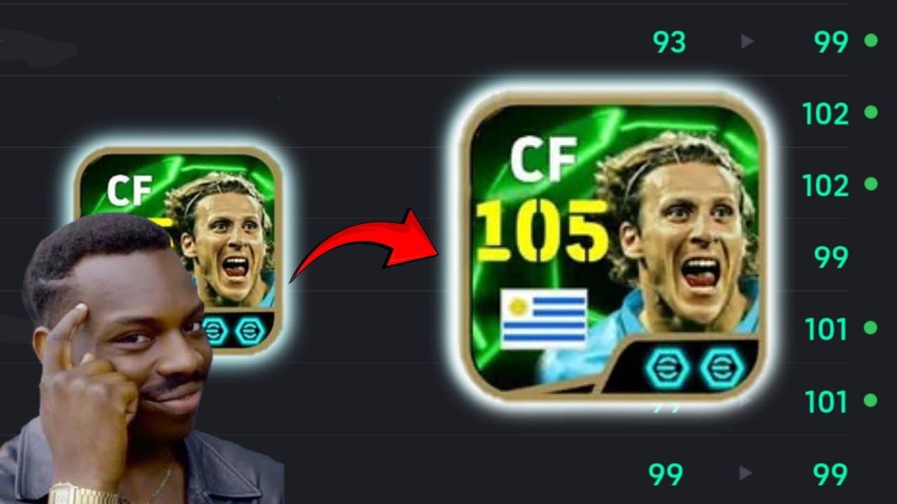 How to Train 105 Rated EPIC Diego Forlan in eFootball 2025! 🔥 Diego Forlan Max Level Guide!