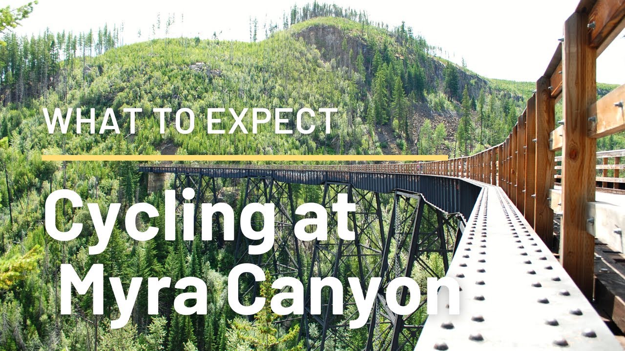 Myra Canyon Trestles Kettle Valley Railway Trail Kelowna BC Okanagan Cycling 2020