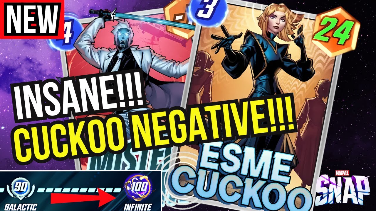 This ESME CUCKOO NEGATIVE Deck Is AWESOME!!!
