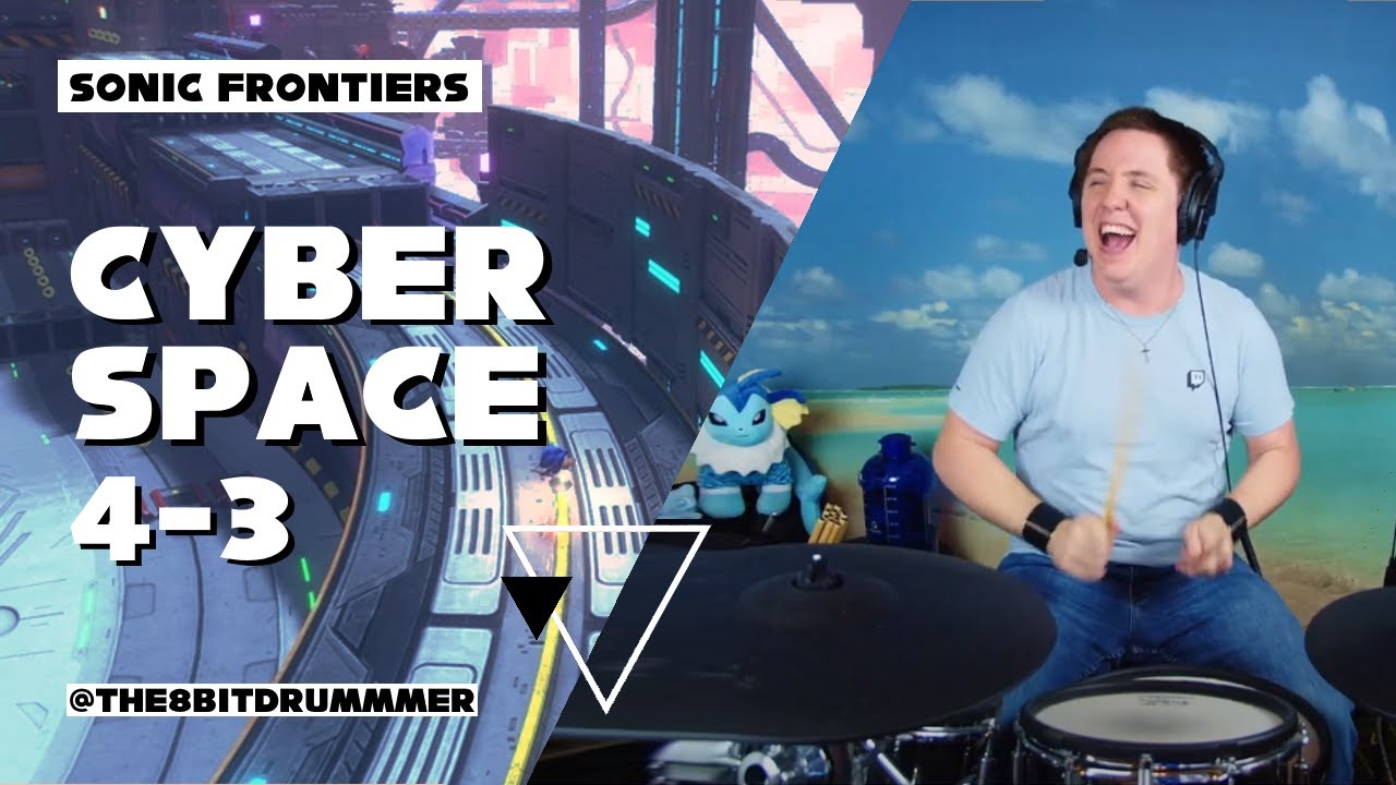 @The8BitDrummer / Cyber Space 4-3: Rumble Rave (Sonic Frontiers) / Blind Cover