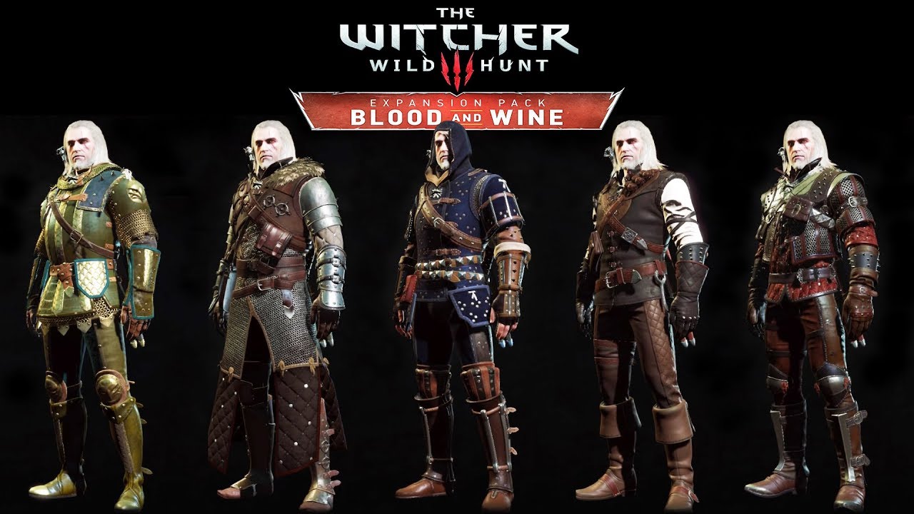 TODOS Los Conjuntos GRAN MAESTRO y ATRIBUTOS - The Witcher 3 Blood and Wine