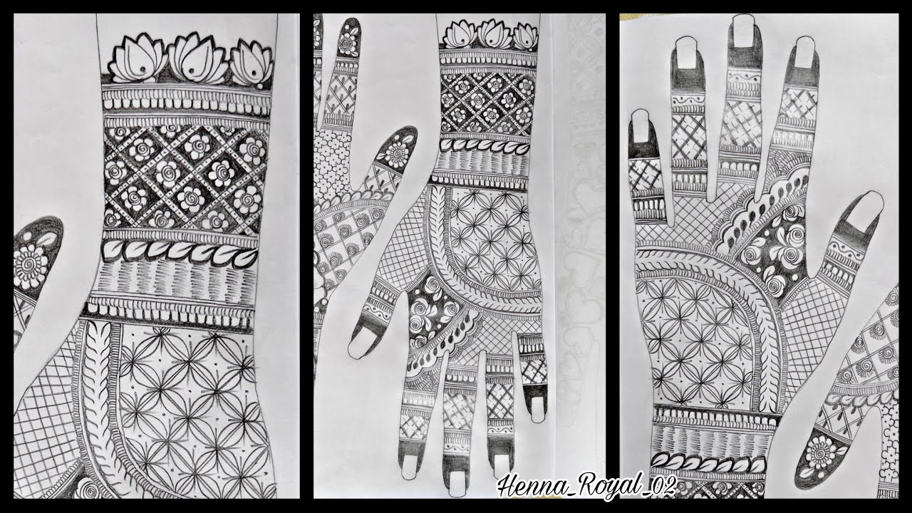 Bridal Full Hand Mehndi Designs 🔥😍