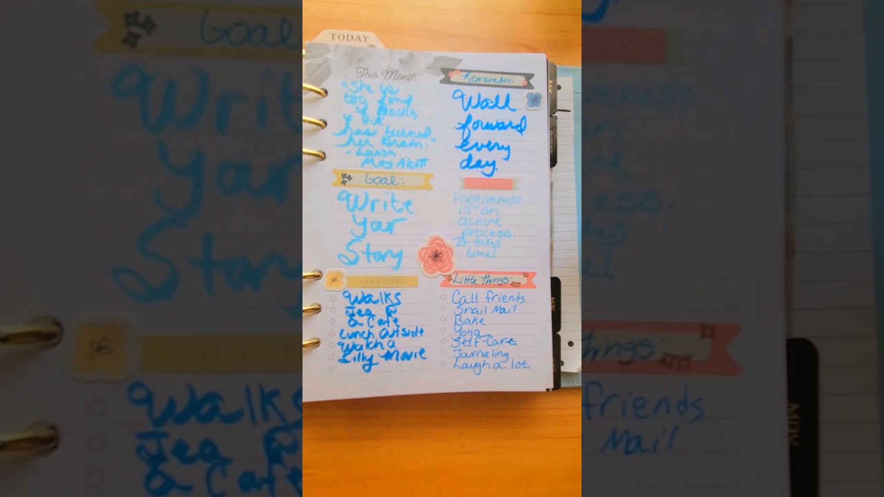 A5 Dashboard Inspo! 🦋 #a5ringplanner #a5planner #a5rings #plannergirl #plannercommunity #plannerfun