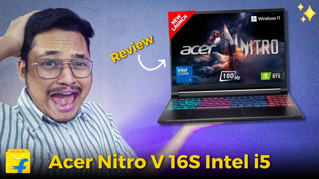 Acer Nitro V 16S RTX 5050 Review | Should you buy Acer Nitro V 16S Laptop?