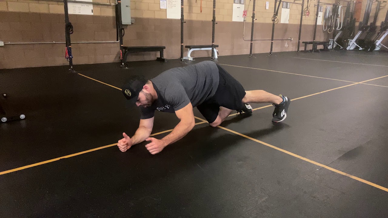 Plank Hip Drop