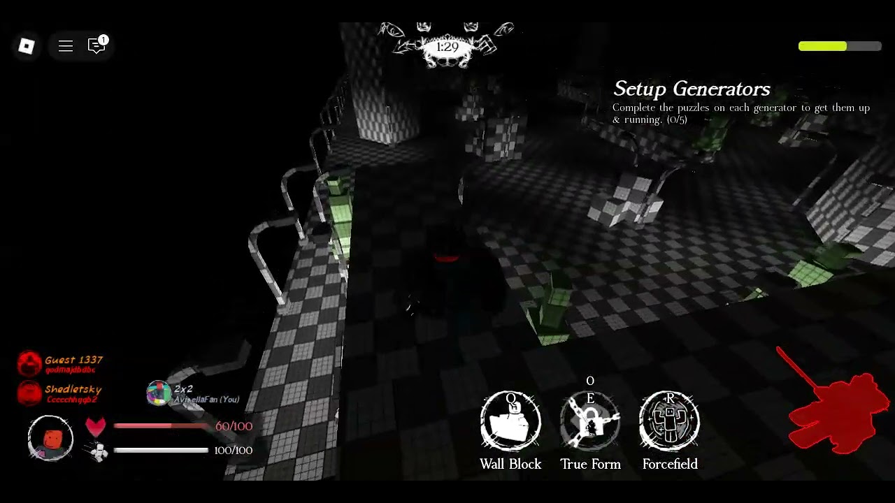 Forgotten (Forsaken Z): Double Trouble as Survivor Gameplay - Roblox