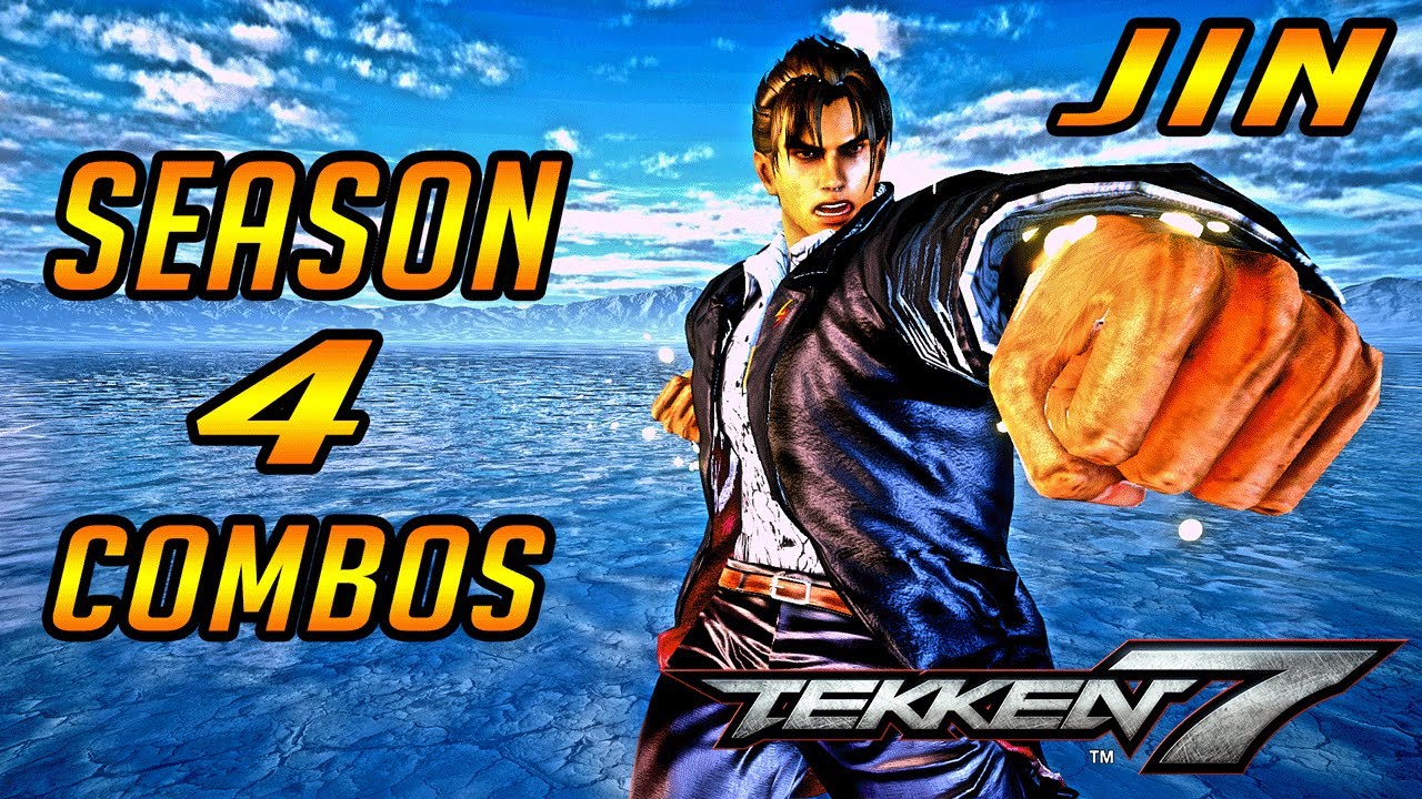 TEKKEN 7 - Jin Combos Season 4 [Button Inputs]