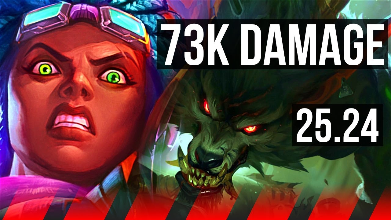ILLAOI vs WARWICK (TOP) | 73K damage, 4k gold comeback | KR Master | 25.24